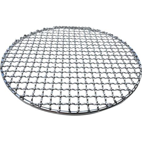 35 cm Poêle à Barbecue, Plat De Cuisson Antiadhésif Pour Barbecue En Acier Inoxydable Rond En Acier Inoxydable (1/5)