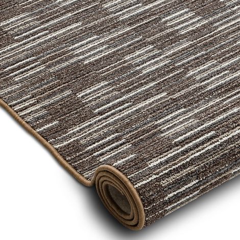 Alfombra CASABLANCA LOOP círculo blanco / beige, lazo, suave beige circulo 133 cm (1/5)