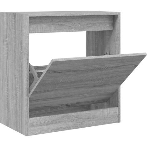 Maison Exclusive - Scarpiera Grigio Sonoma 60x34x63,5 cm in Legno Multistrato