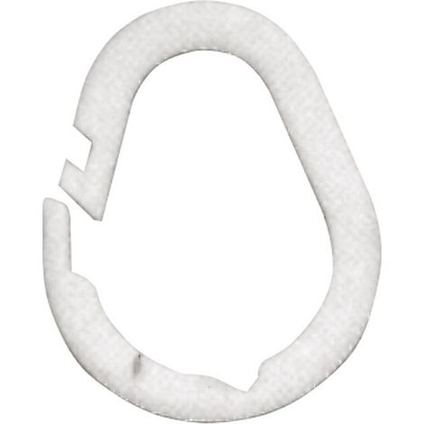 100PZ ANELLO PER TENDA DOCCIA IJN PLASTICA
