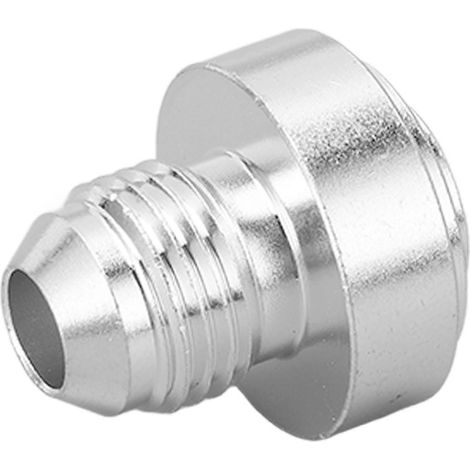 Lot de 2 raccords universels AN6 mâles en alliage d'aluminium usiné, filetage mâle 1/2 pouce, pour joints de tuyauterie. (1/5)