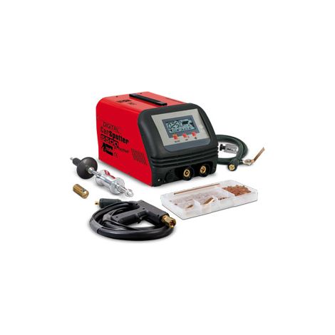 SALDATRICE A RESISTENZA ELETTRONICA DIGITAL CAR SPOTTER 5500 400V + ACC cod. 823232 TELWIN