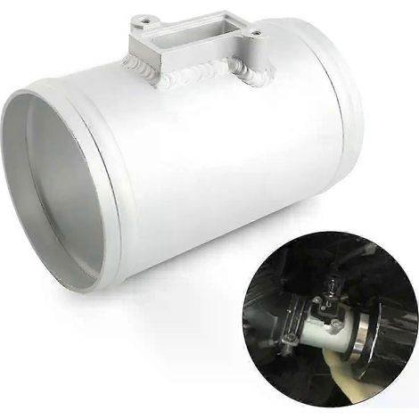 Adaptateur de capteur de débit d'air massique de 76 mm (3 pouces), support de débitmètre d'air d'admission compatible avec adaptateur de débitmètre d'air massique (MAF). (1/5)