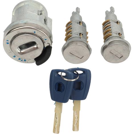 barillet de serrure de porte pour Fiat Doblo MK2, remplacement du cylindre de contacteur d'allumage (1/2)