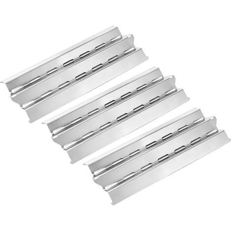 Plaque chauffante en acier inoxydable pour barbecue à gaz, distributeur de flamme de rechange, rails (1/5)