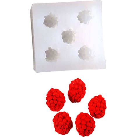 Stampi in silicone per frutta a 5/6 cavità, per modellare - UNO