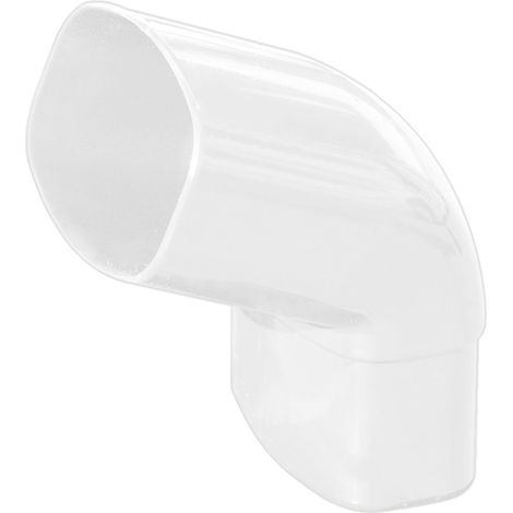 Coude PVC 67°30 MF pour tube BEST Ø92x57 - blanc - First Plast