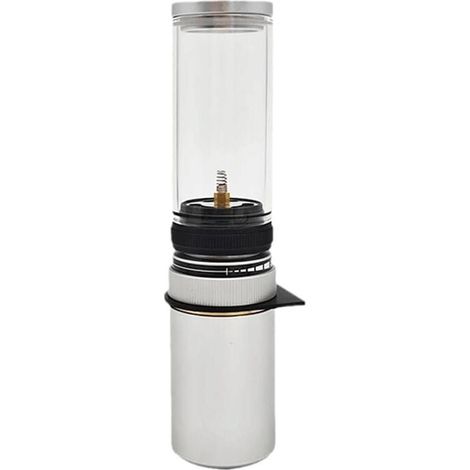 Veilleuse à gaz pour extérieur, de camping portable, lampe à gaz à l'épreuve du vent, lampe torche à bougie à gaz réglable, pièce de camping (1/5)