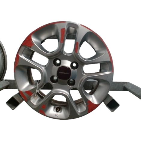 [PRODUIT D'OCCASION] Jante Aluminium FIAT Panda II 2003-... ♻️ Ref Oe. 52065601 - Garantie à vie (1/2)