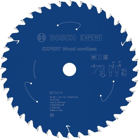 1x Lame de scie circulaire EXPERT Wood Cordless (1/5)
