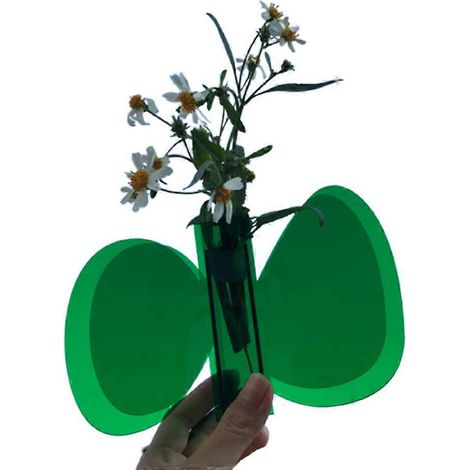 Vase artistique coloré pour bouquet frais ou fleurs artificielles - décoration florale moderne, contenant élégant, 3 pièces disponibles.