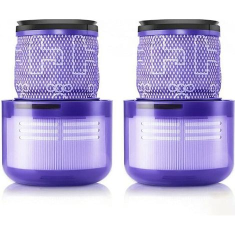 Postfiltro compatible with the Dyson V11 SV14 Animal Absolute Torque Drive cordless vacuum cleaner, 2 replacement HEPA filters (1/2)
