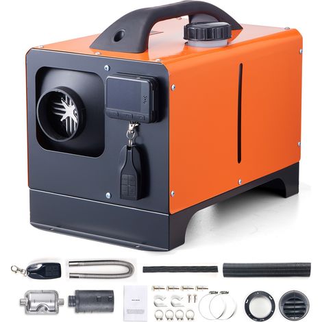 Mophorn Calentador de aire diésel todo en uno , 12 V, 8 kW, control remoto LCD, para automóvil, RV, interior (1/5)