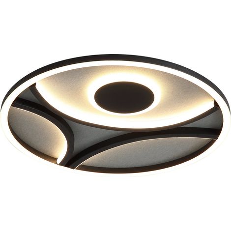 Plafonnier Zendisc noir - 82100-39BK (1/5)