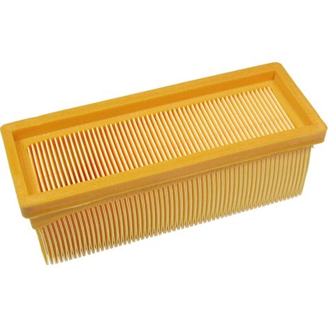 Trade-Shop Flachfaltenfilter Ersatz für Kärcher SE6100plus 3001hot 2701 A2701 2701TE A2731pt 2801 A2801 2801plus A2801plus Lamellenfilter/HEPA-Filter - 1 Stück (1/2)