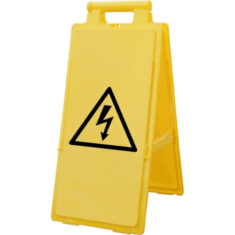 Etiquette danger, avec pictogramme : Danger Electricité ( Prix pour 1 )