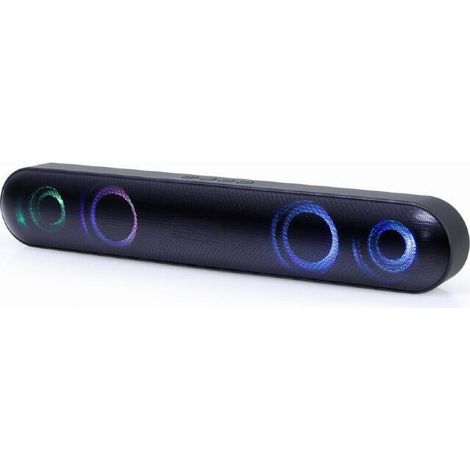 Altavoz Bluetooth Portátil GEMBIRD SPKBT-BAR400L Negro