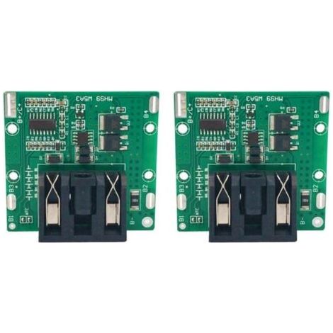 Set de 3 baterías de ion de litio, 5S, 18 V, 20 Ah, 18650, con cargador y circuito de protección, compatible con taladros y destornilladores. (1/4)