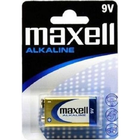Pila alcalina 6F22 - 9V Maxell