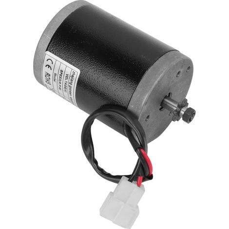 Moteur MY6812 CC 12 V 100 W, robuste et durable, en aluminium, 3550 tr/min, haute vitesse, facile à utiliser, pour trottinette électrique, vélo ou scooter. (1/5)