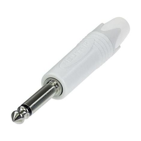 NEUTRIK KLINKEN-STECKVERBINDER 6.35 MM STECKER, GERADE POLZAHL: 2 MONO BIANCO NP2X-WT 1 ST.