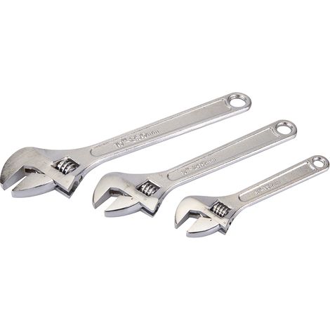 Rollgabelschlüssel Set 3-tlg. 150, 200 u. 250 mm