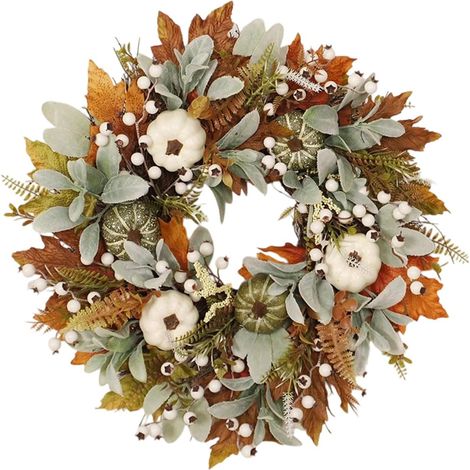 Couronnes d'automne pour Porte d'Entrée - Décor Couronne Porte Saison (1/5)