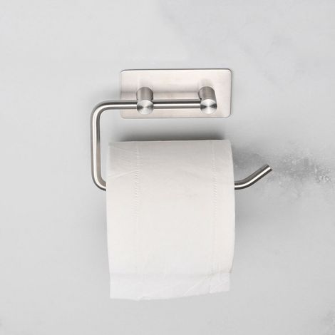Selbstklebender Wandhalter aus Edelstahl für Papierhandtücher in Küche, Bad und Hotel. (1/5)