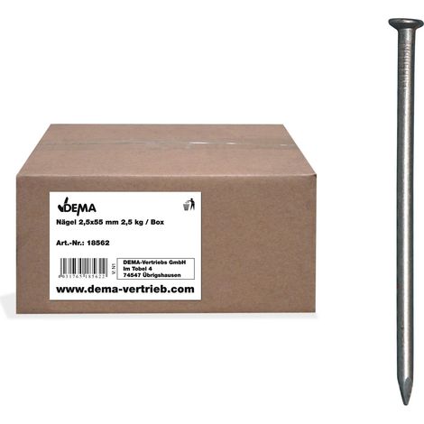 Klince 2,5x55 mm, 2,5 kg (1/2)