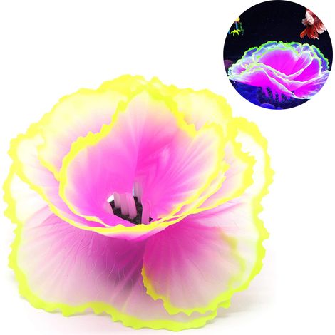 Décor Coral Résine pour Aquarium - Effet Lumineux avec Éclairage Actinique - Convient Eau Douce et Eau Salée - 1 Pièce (1/5)