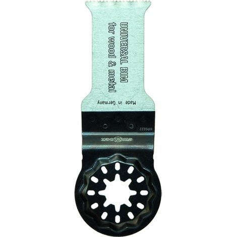 Hoja de sierra oscilante MARCA MPS pack de 10 unidades, compatible con herramientas estándar.