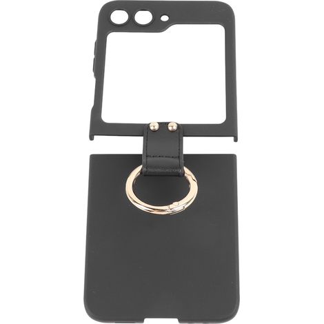 Housse de téléphone pour Samsung Galaxy Z Flip 5, coque antichoc anti-rayures ultra fine, étui protecteur fin avec anneau (1/5)