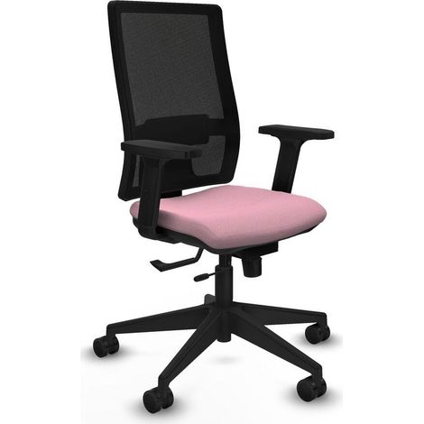 Piqueras y Crespo 2D066N0 Silla de oficina rosa cómoda (1/3)
