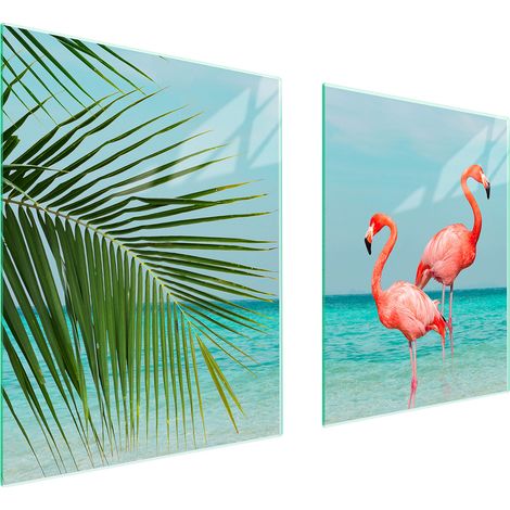 PLACA PROTECTORA DE VIDRIO PARA ESTUFA 85x52 FLAMINGO (1/5)