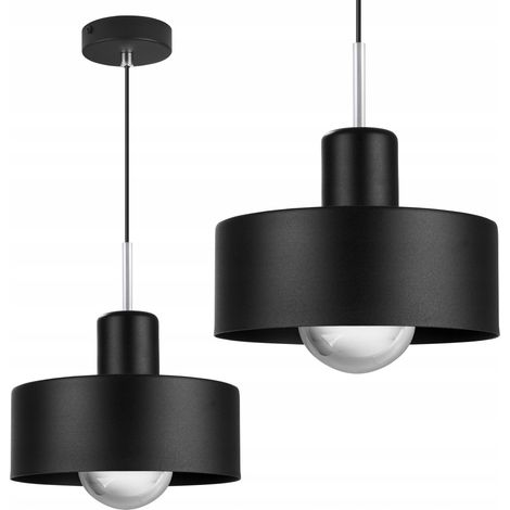 MODERNE DECKENHÄNGELAMPE, METALL-LAMPENSCHIRM