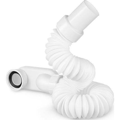 Kit De Vidange De Tuyau De Vidange De Et De Douche Extensible Rallonge De Tuyau D'Évacuation Pour Salle De Bain Installation Facile Compatible Avec Différents Types De (1/5)