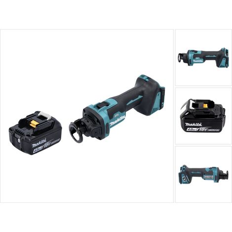 Makita DCO 181 M1 Akku Rotationsschneider 18 V 32000 U/min Brushless + 1x Akku 4,0 Ah - ohne Ladegerät
