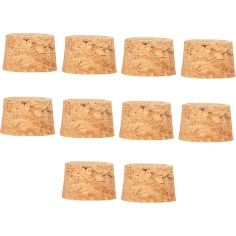 60 bouchons liège bois, pour bouchage naturel des bouteilles (1/5)