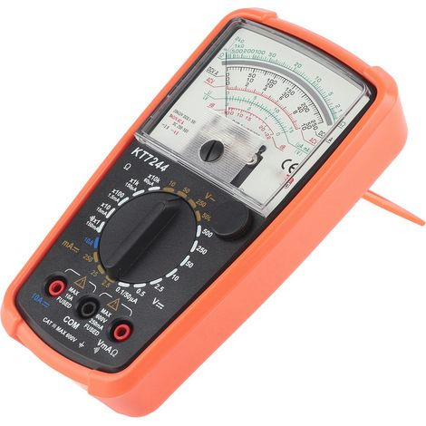 Multimètre à aiguille KT7244, mesureur de tension et de courant de haute précision avec boîtier de protection antichoc (1/5)