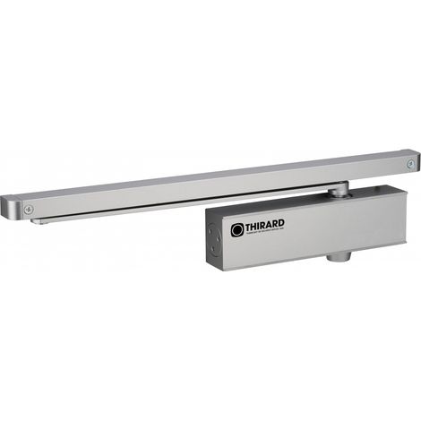 Ferme porte plumier argent dimensions 480 x 130 x 50 mm - Thirard (1/4)