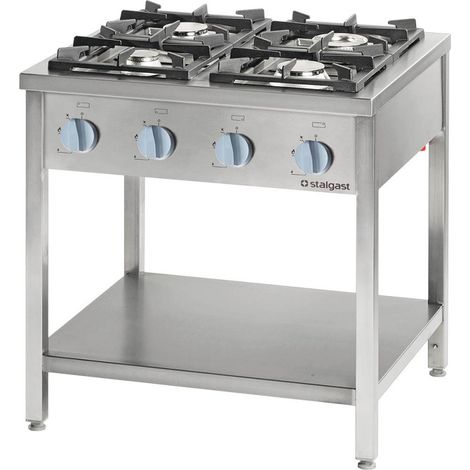 Cuisinière à gaz 4 feux - Stalgast