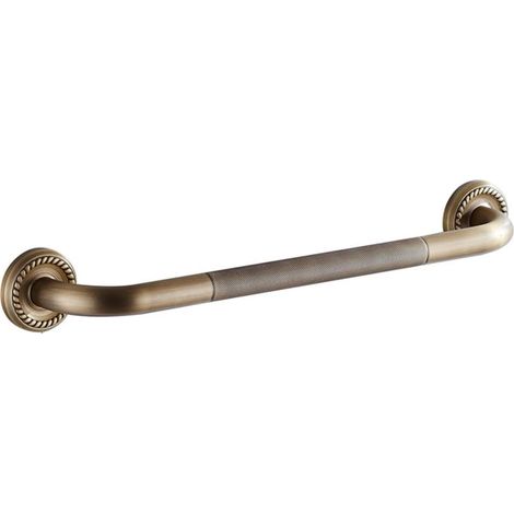 Barre D'Appui de Baignoire Barre D'Appui en Laiton Antique Barre D'Appui PoignéE D'Accoudoir Toilette Main Courante pour Personnes ÂGéEs SéCurité à Domicile FixéE au Mur (1/5)