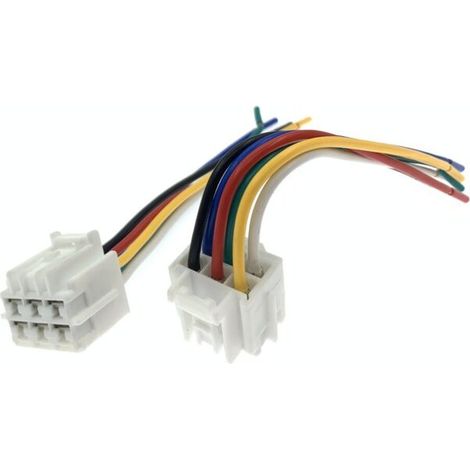 Adaptateur pour connecteur de faisceau de câbles de verrouillage de contacteur d'allumage automobile, connecteur de faisceau de câbles de résistance de contacteur de démarreur (1/5)