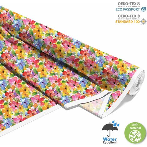 TESSUTI DECORATIVI PER ESTERNI OXFORD - Motivo Fiori I DX5129 (1/5)