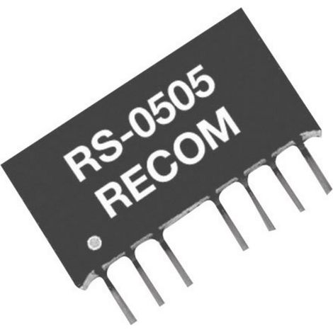 RECOM RS-2405S DC/DC-Wandler, Print 24 V/DC 5 V/DC 400 mA 2 W Anzahl Ausgänge: 1 x Inhalt 1 St.