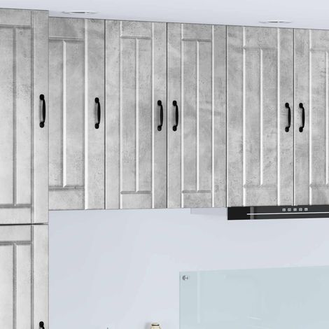 Küchenschrank Lucca 2 pcs Betongrau 30 x 31 x 80 cm