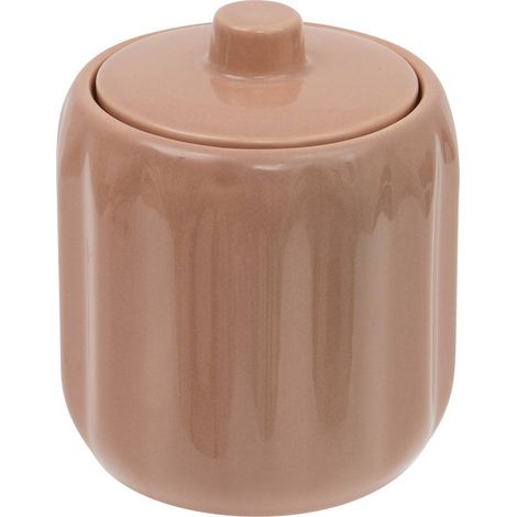 Vaso per cotone colorama in ceramica, diametro 12,5 cm, rosa - 5five (1/2)