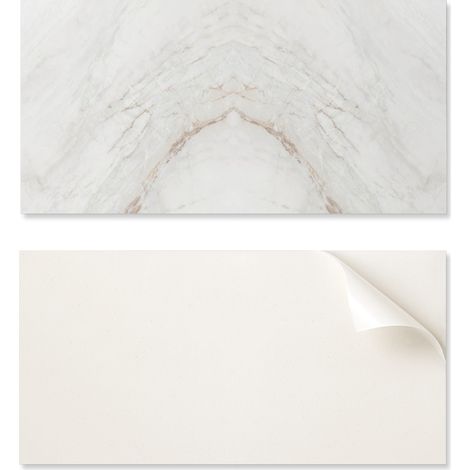 Panel decorativo adhesivo para una r谩pida transformaci贸n de pared, 120 x 60 cm, elegante dise帽o de m谩rmol.