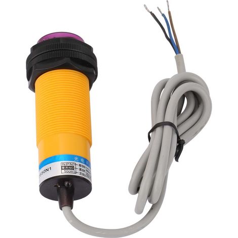 Capteur de proximité infrarouge photoélectrique 70 cm, alimentation CC 6-36 V E3F3-DS50N1 (1/5)