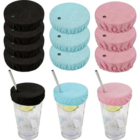 Elastico per cuffia, fascia per drink, copri drink, copri drink disco, fascia elastica per capelli (1/5)